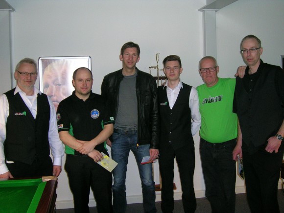 v.l.n.r. Georg Pontow, Ronny Göhring, Frank Wickop, Daniel Dück, Christopf Wahl u. Andreas Klier